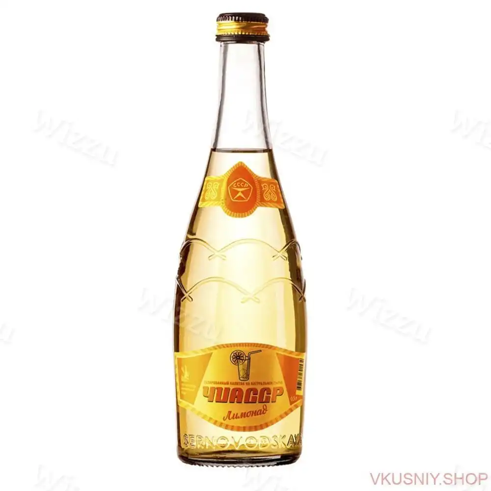 Лимонад ЧИАCР с газом 0,5 л стекло