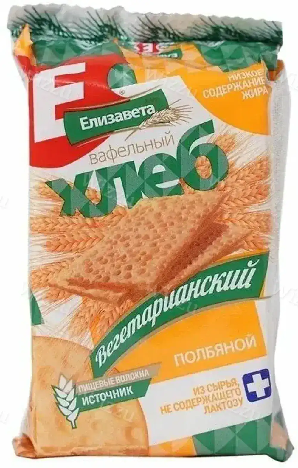 Вафельный хлеб Елизавета вегетарианский ячменный 80г, шт