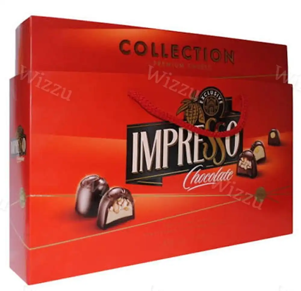 Шок.Подарочный набор IMPRESSO Premium (красный) 848гр