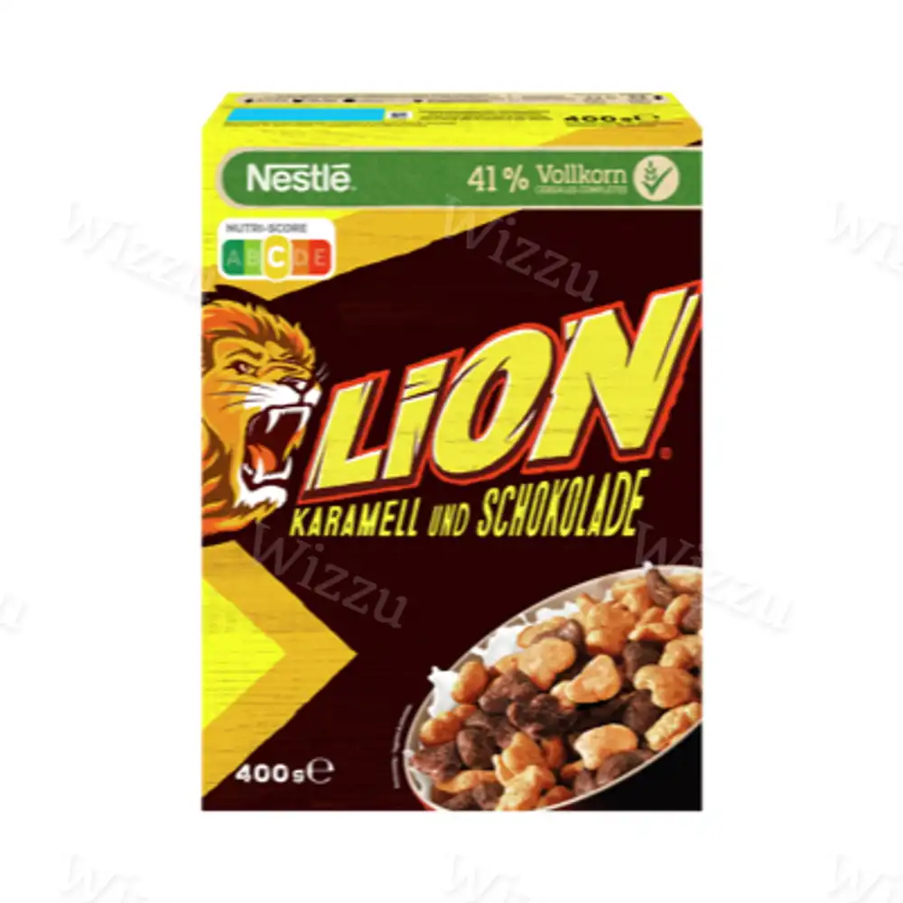 Готовый завтрак Lion Cereals Карамель и шоколад 400гр