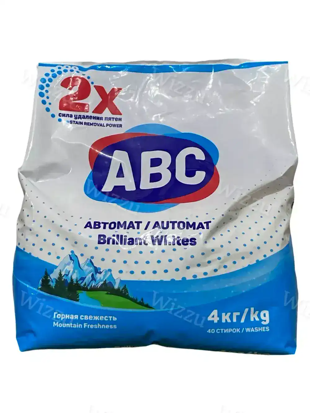 Порошок ABC Горная Свежесть для белых 4 кг