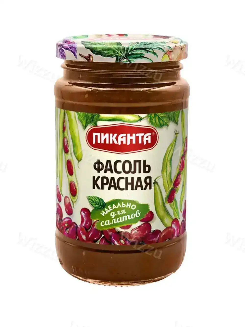 Фасоль красная в собственном соку "Пиканта" сткл.360гр