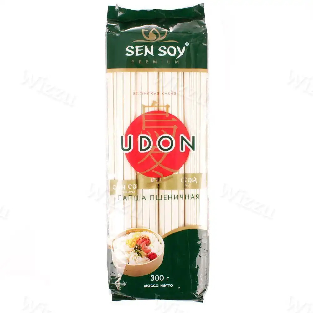 СенСой Лапша пшеничная UDON ПАКЕТ 500гр