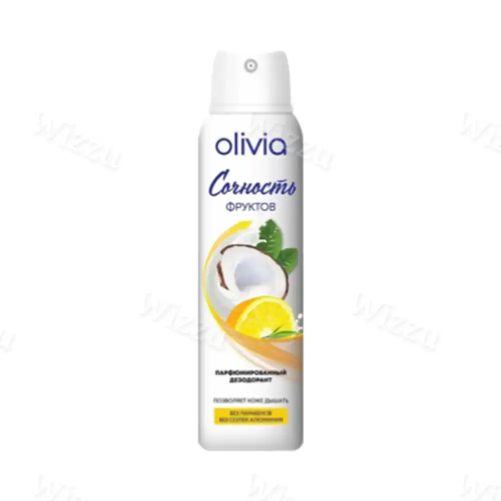 Дезодорант Женский Парфюмированный "Olivia" Сочность фруктов 150мл