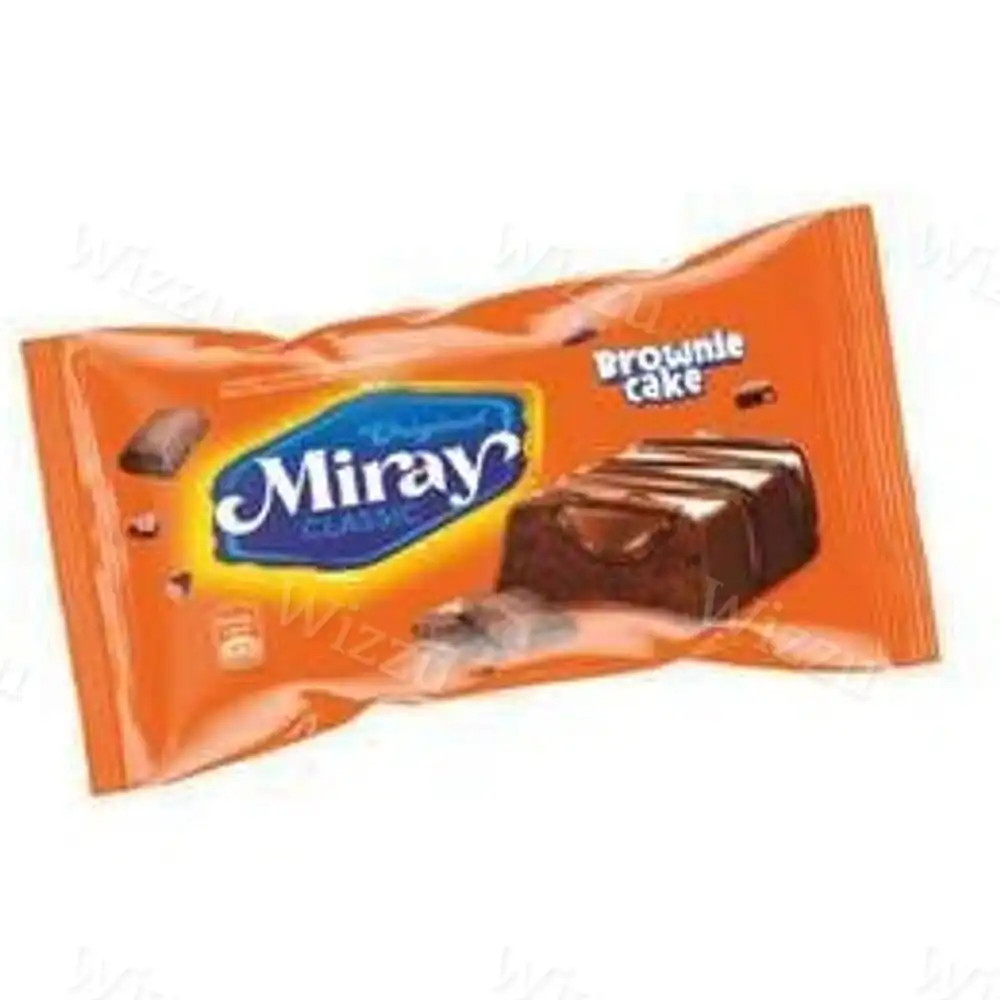 Кекс глазир.с шок.начинкой Brownie Cake Miray 25гр