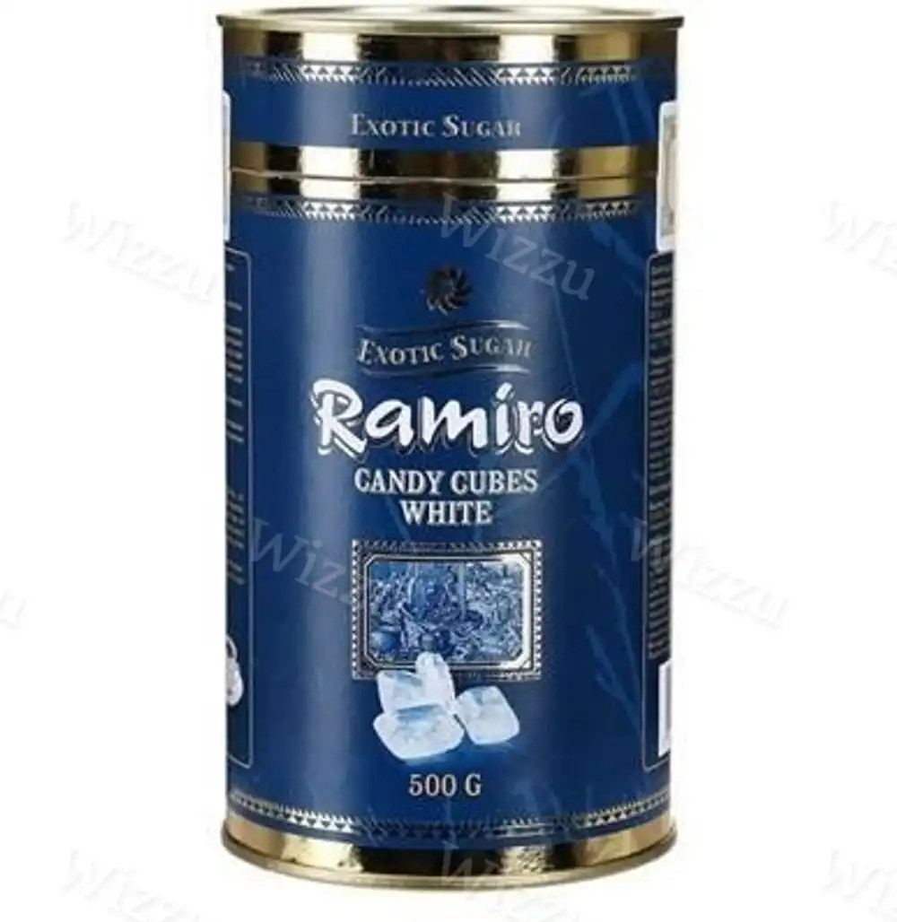 Сахар "Ramiro" леденцовый кристаллический прозрачный Футляр 500г синий