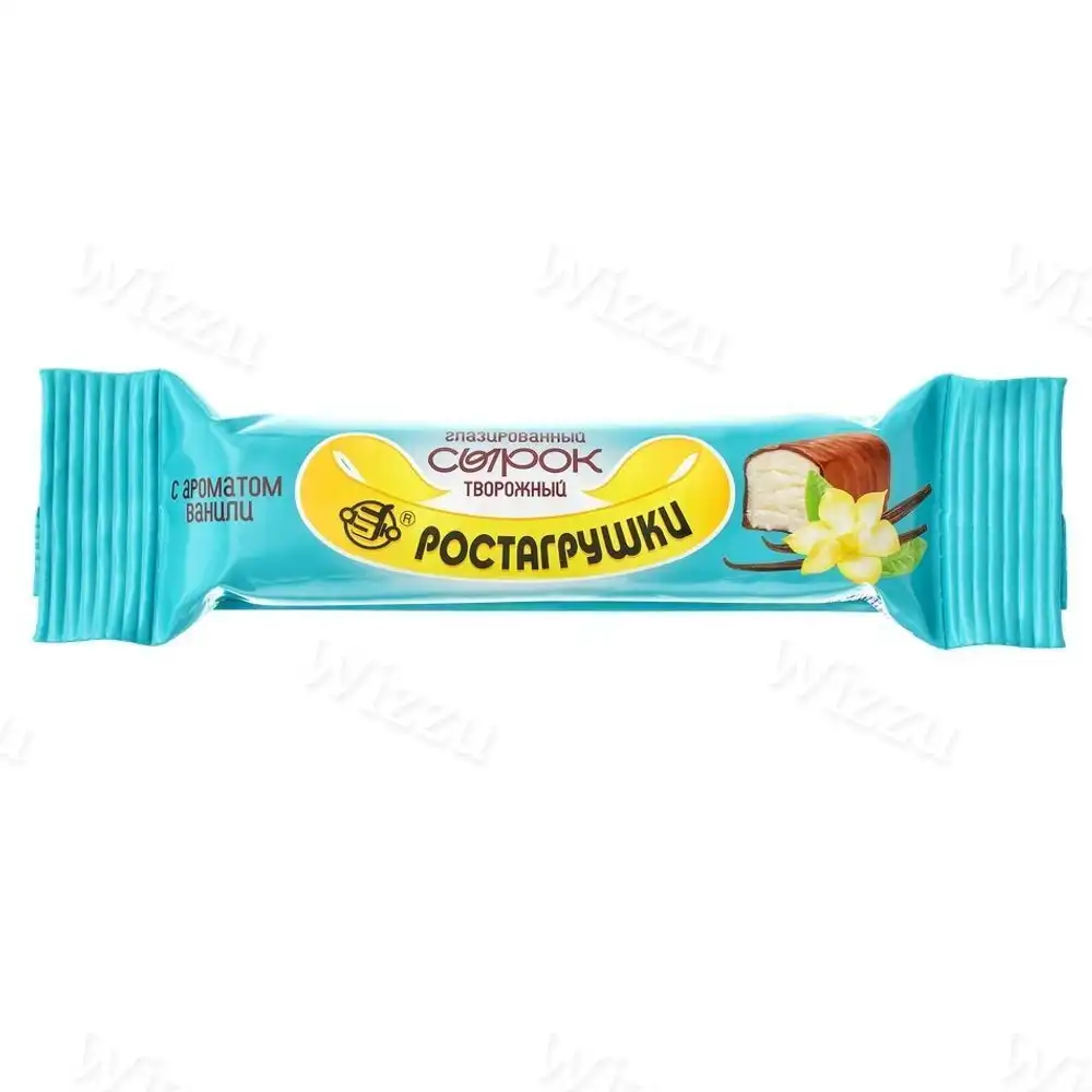 Сырок глаз.Ростагрушки в молоч.глаз.с ароматом ванили 10% 40гр