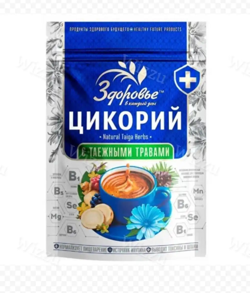 Цикорий Здоровье с "Таежными травами" пакет.85гр