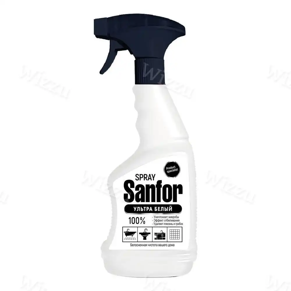 Спрей SANFOR универсальный Ультра белый 500гр