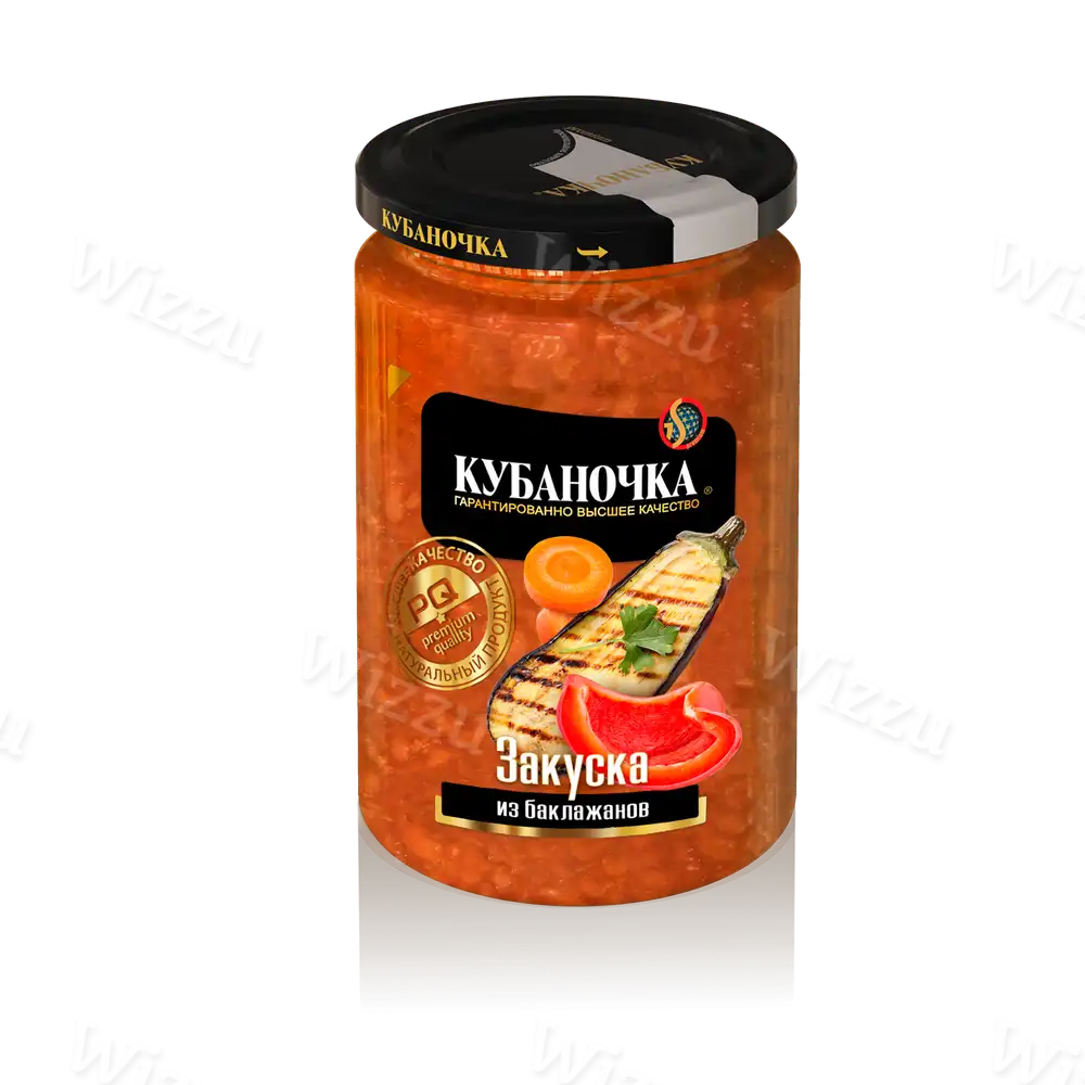 Закуска из баклажанов с овощами ТМ Кубаночка ст/б 360г