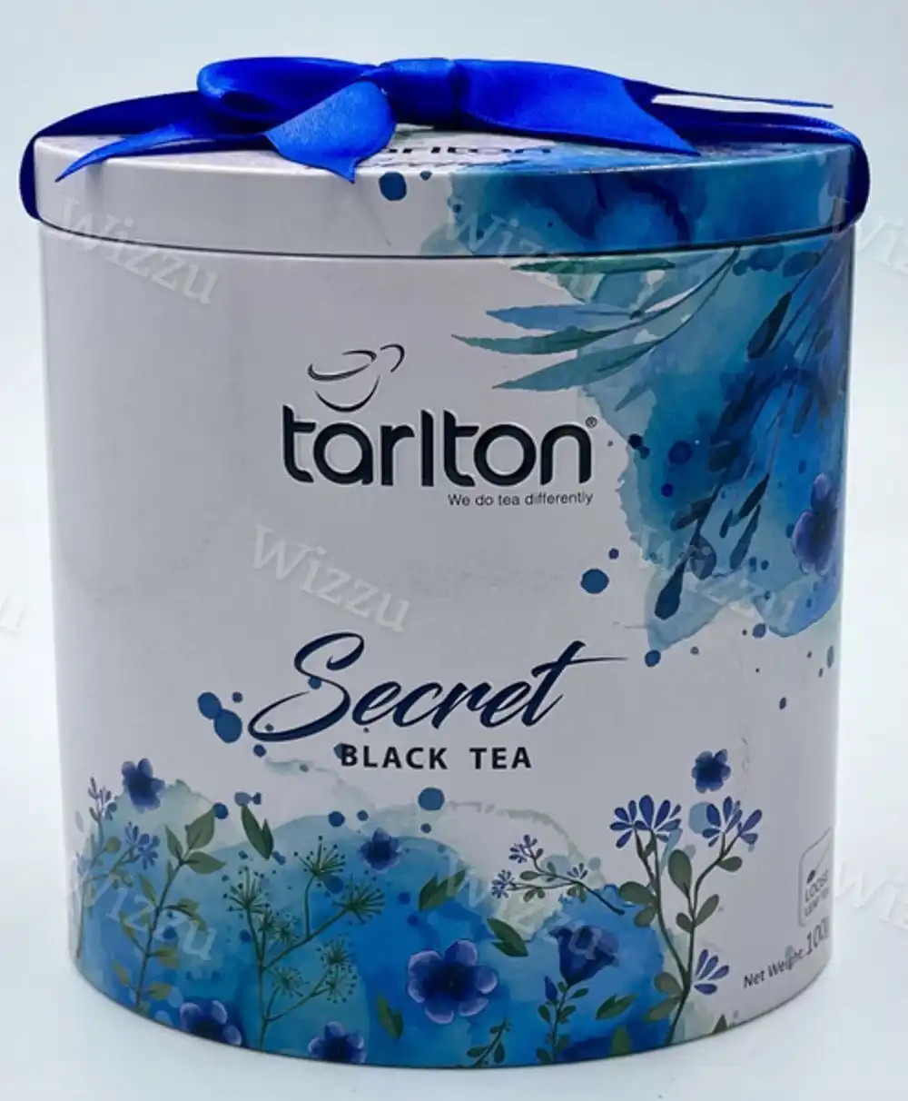 Ч/чай с бергамотом Тарлтон "Секрет"(син. бантик) 100г ж/б