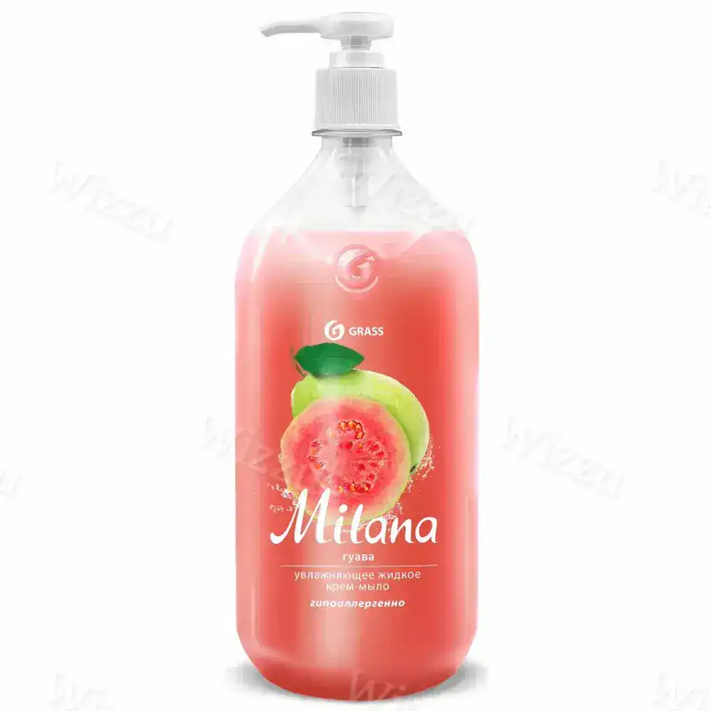 Мыло жидкое Грасс Milana 1000мл Гуава, шт