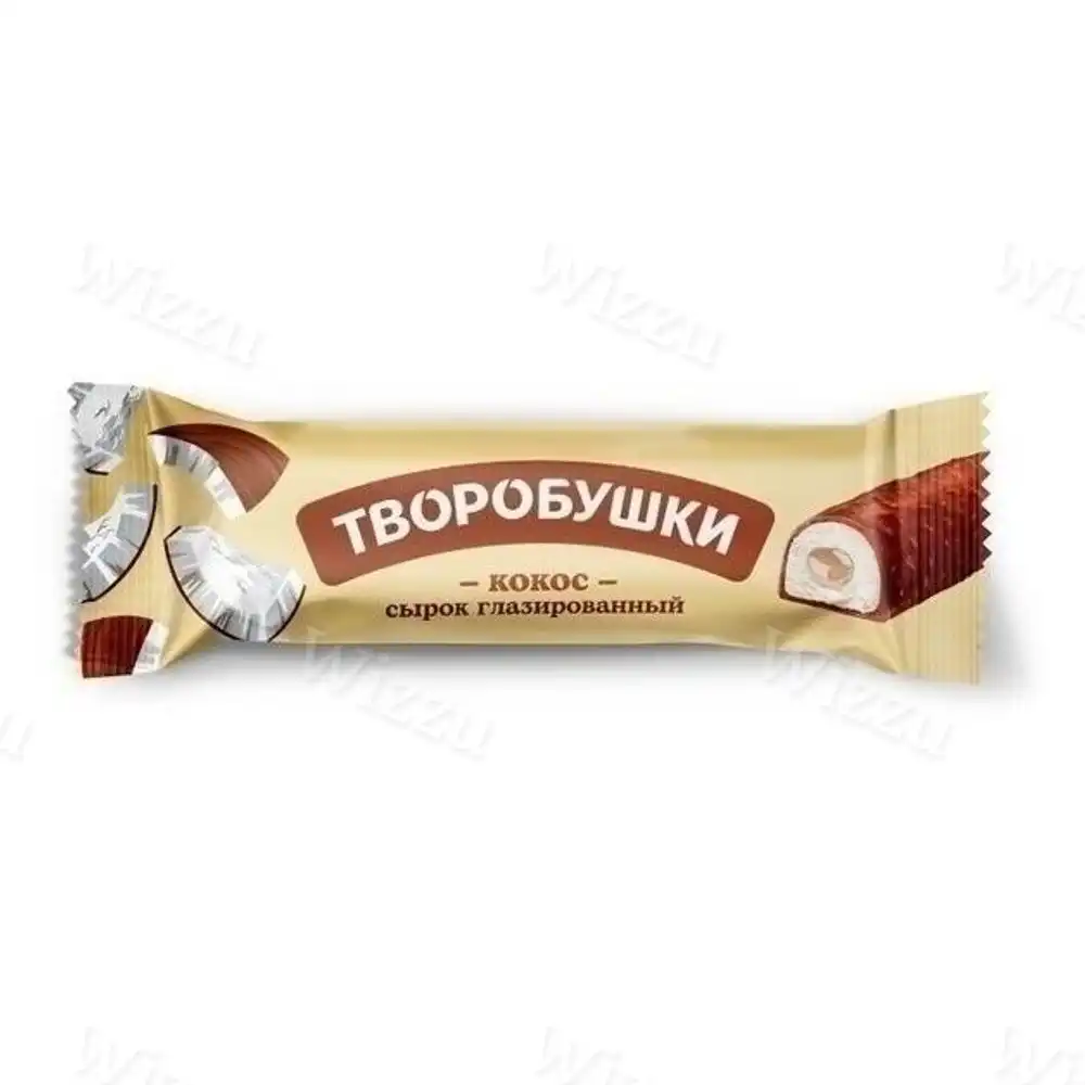 Сырок творожный глаз."Творобушки" со вкусом Кокоса 20% 40гр