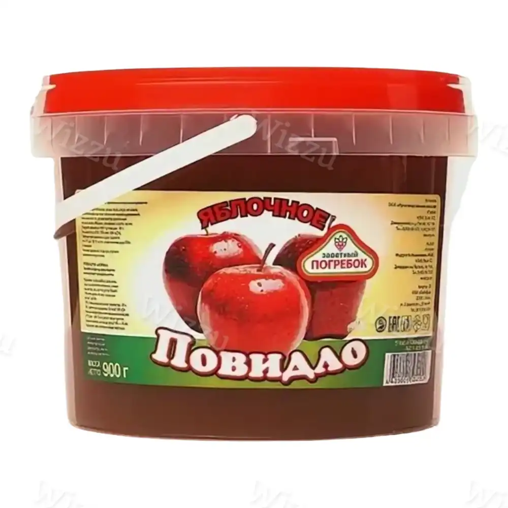 Повидло Заветный погребок со вкусом Яблок (ведро) 900гр