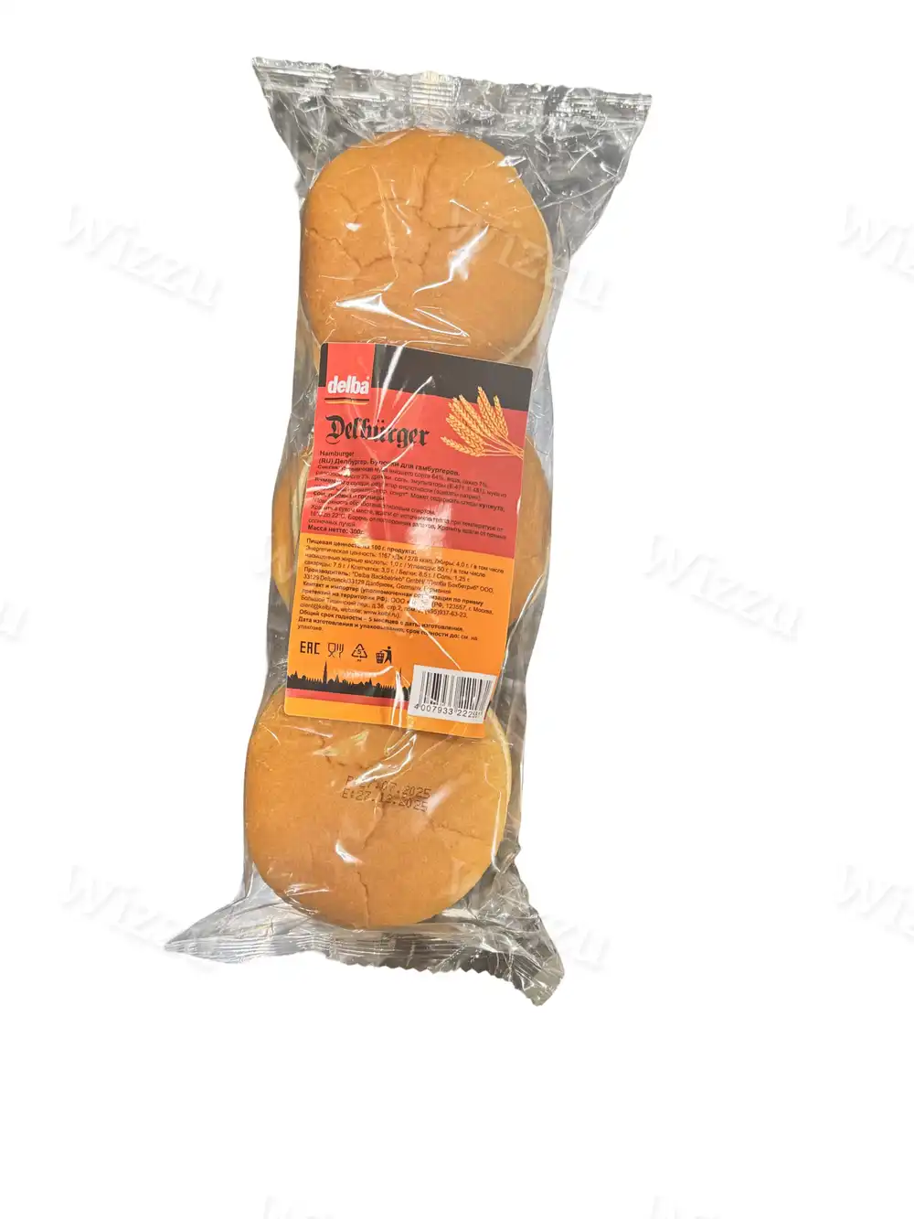 Булочки для Гамбургеров Delba 300гр