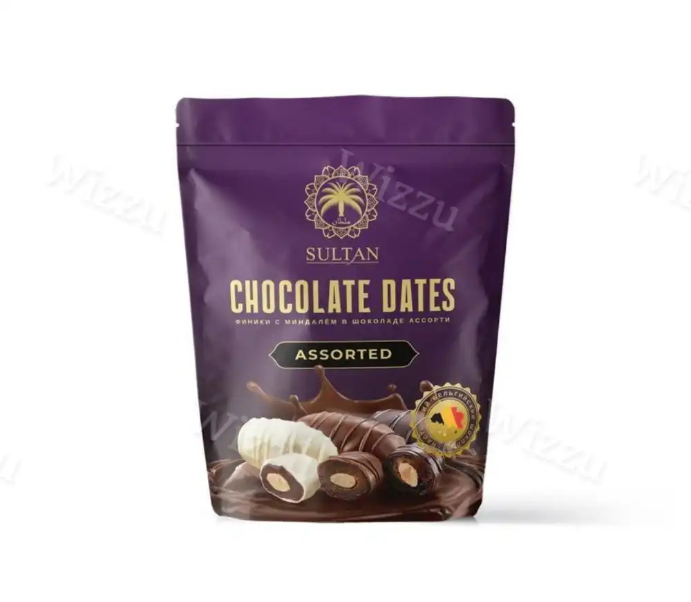 Конфеты Султан финик в шоколаде ассорти 250гр