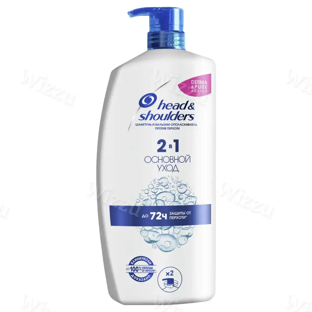 Шампунь Head&Shoulders Основной уход 2в1 1л