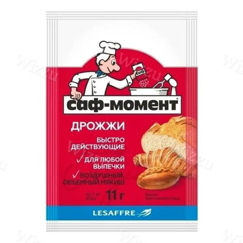 Дрожжи Саф-Момент быстродействующие 11г, шт