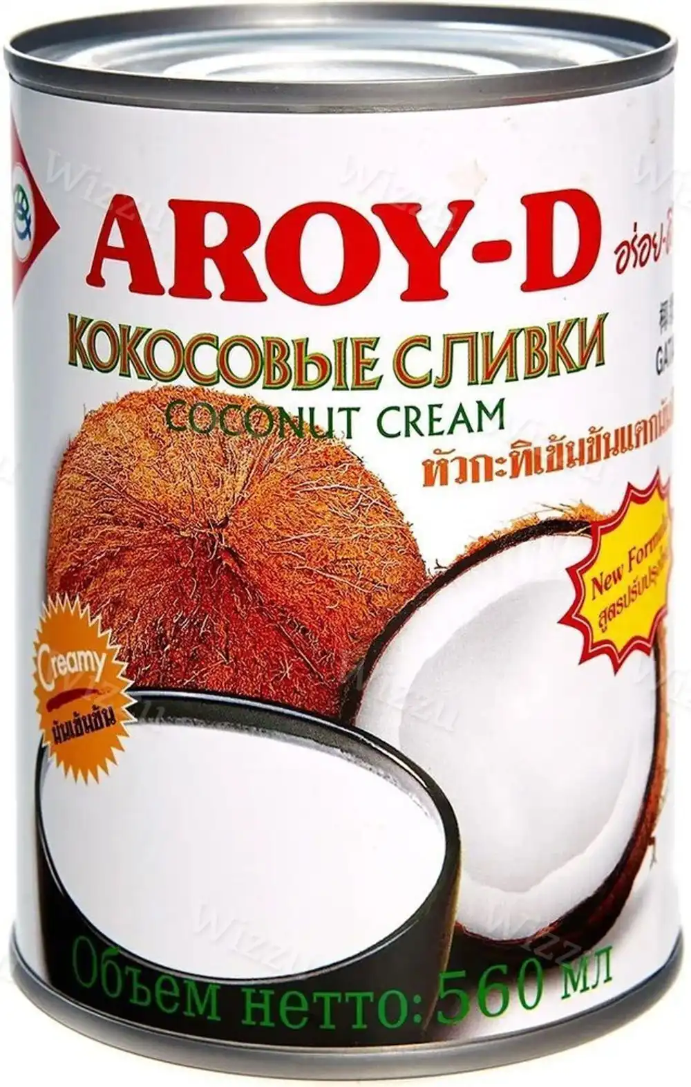 Кокосовые Сливки "AROY-D", ж,б 560 мл