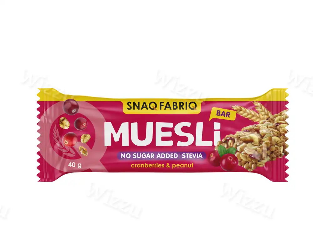 Батончик мюсли клюква SNAQ FABRIQ 40гр