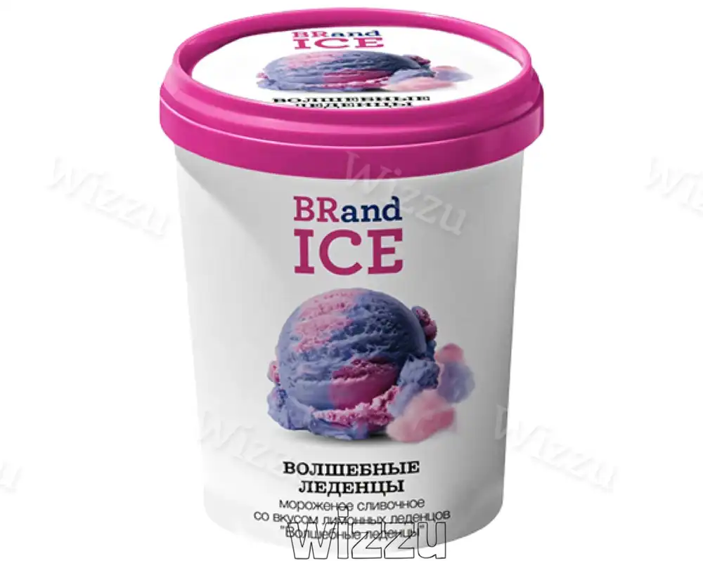 Мороженое "ICE Brand" Волшебные Леденцы 600гр
