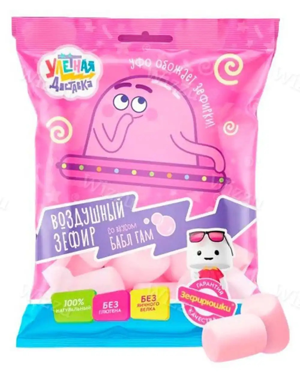Зефирюшки Улетная Доставка Бабл Гам 125гр