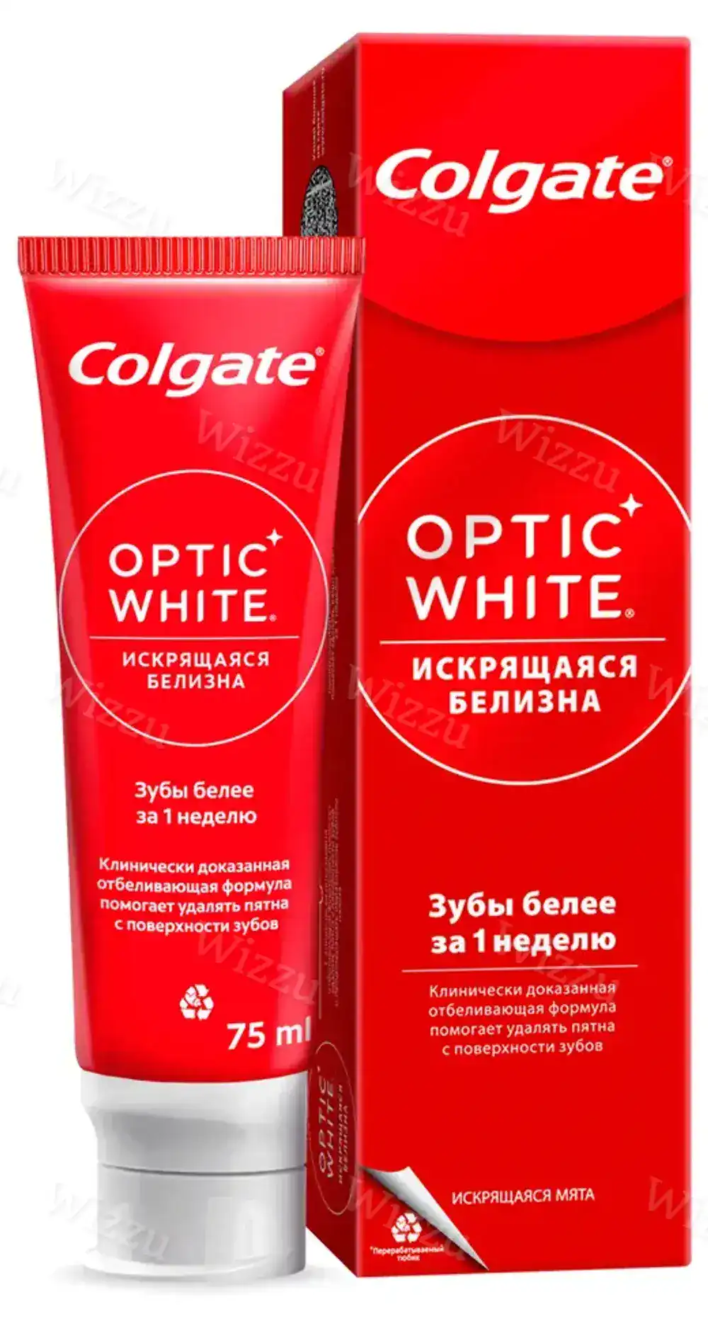 Зубная паста Colgate Optic White 75мл