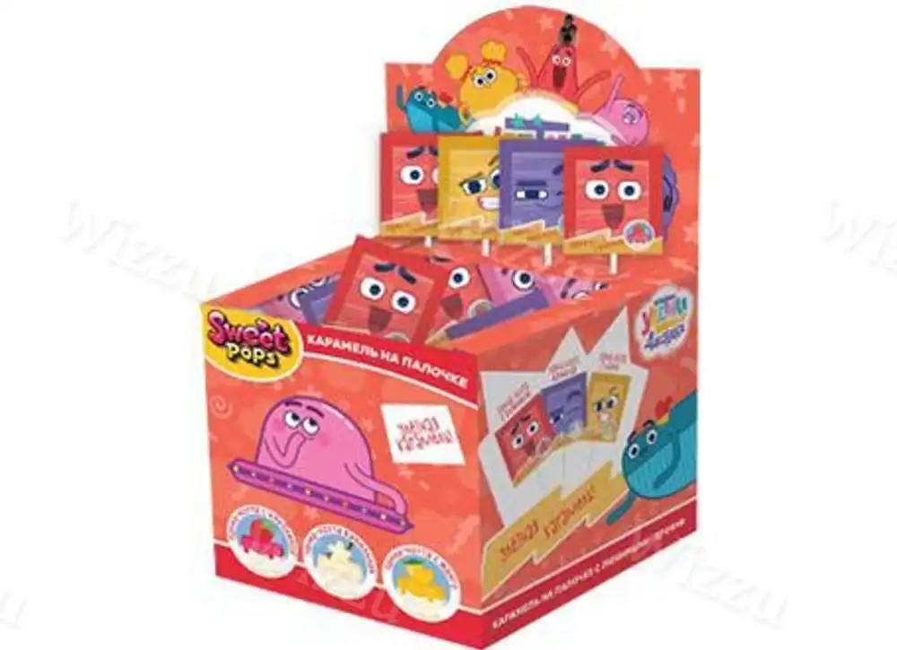 Леденец на палочке Smart Sweets Улетная Доставка Панна Кота с Манго 10гр