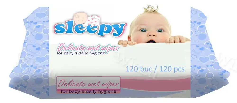 Детские влажные салфетки Sleep Bebe 120шт