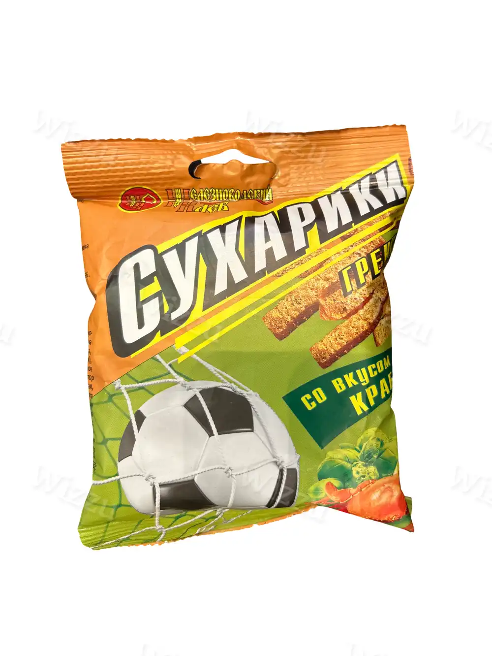 Сухарики Гренки Краб 100г