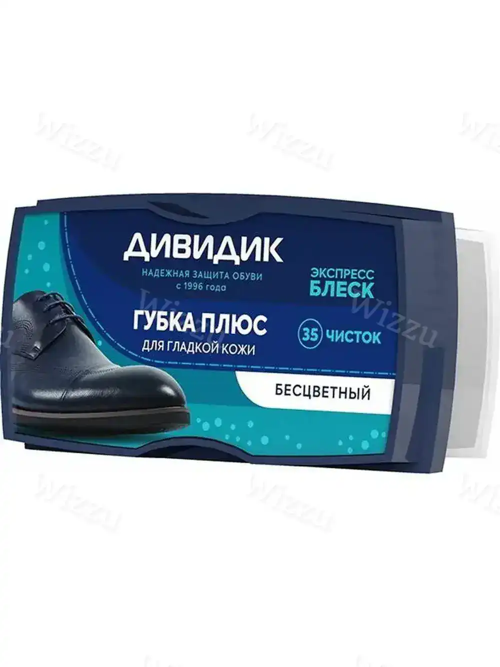 Губка для для гладкой кожи бесцветная Плюс Дивидик