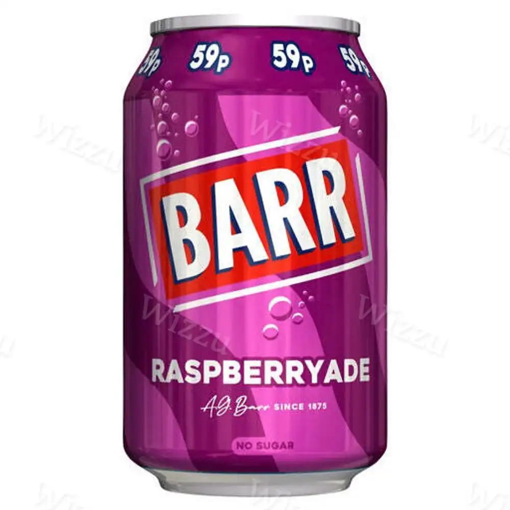 Газированный напиток "BARR" Raspberryade 330мл