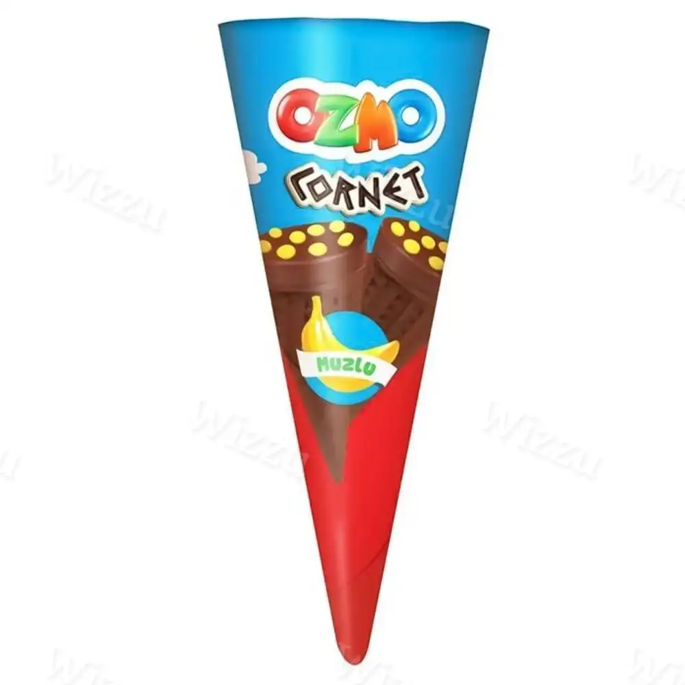 Вафельный рожок Ozmo Cornet банановый 25гр