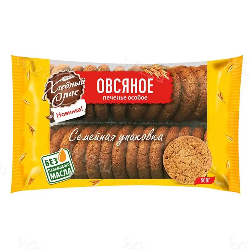 Печ. сдоб. Овсяное особое 500гр
