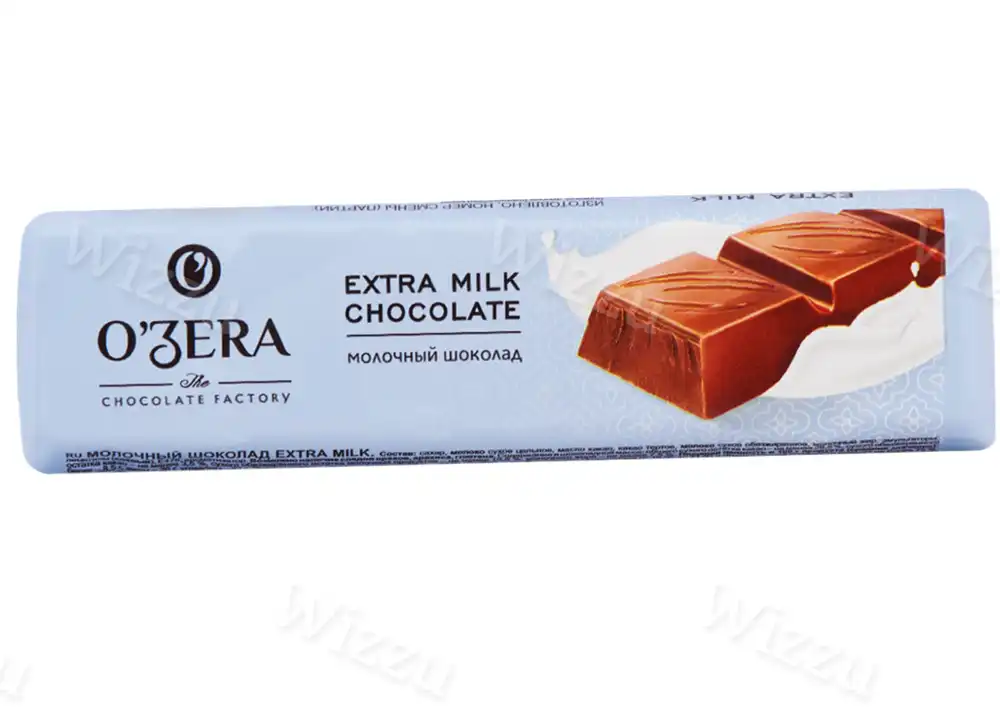 Шоколад молочный O'Zera Extra milk 45г