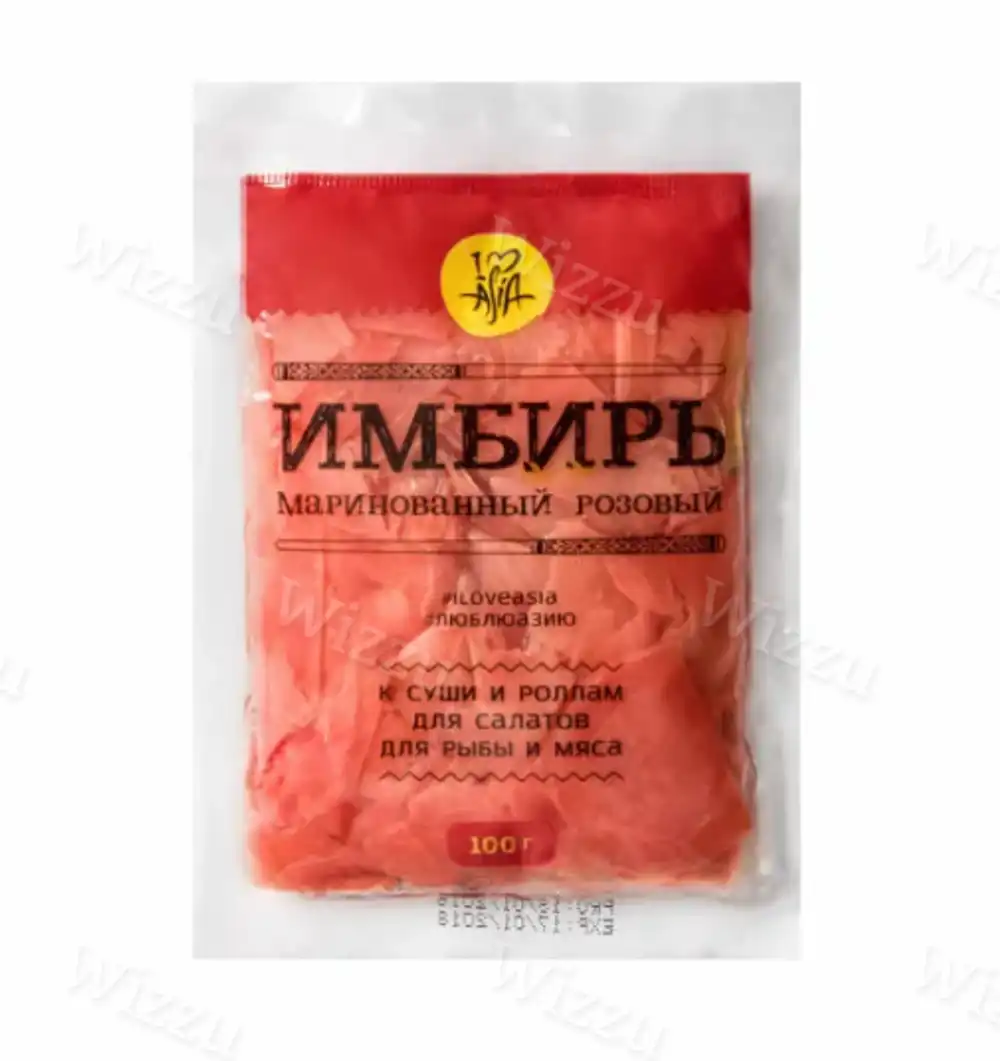 Имбирь марин.розовый I Love Asia 100гр