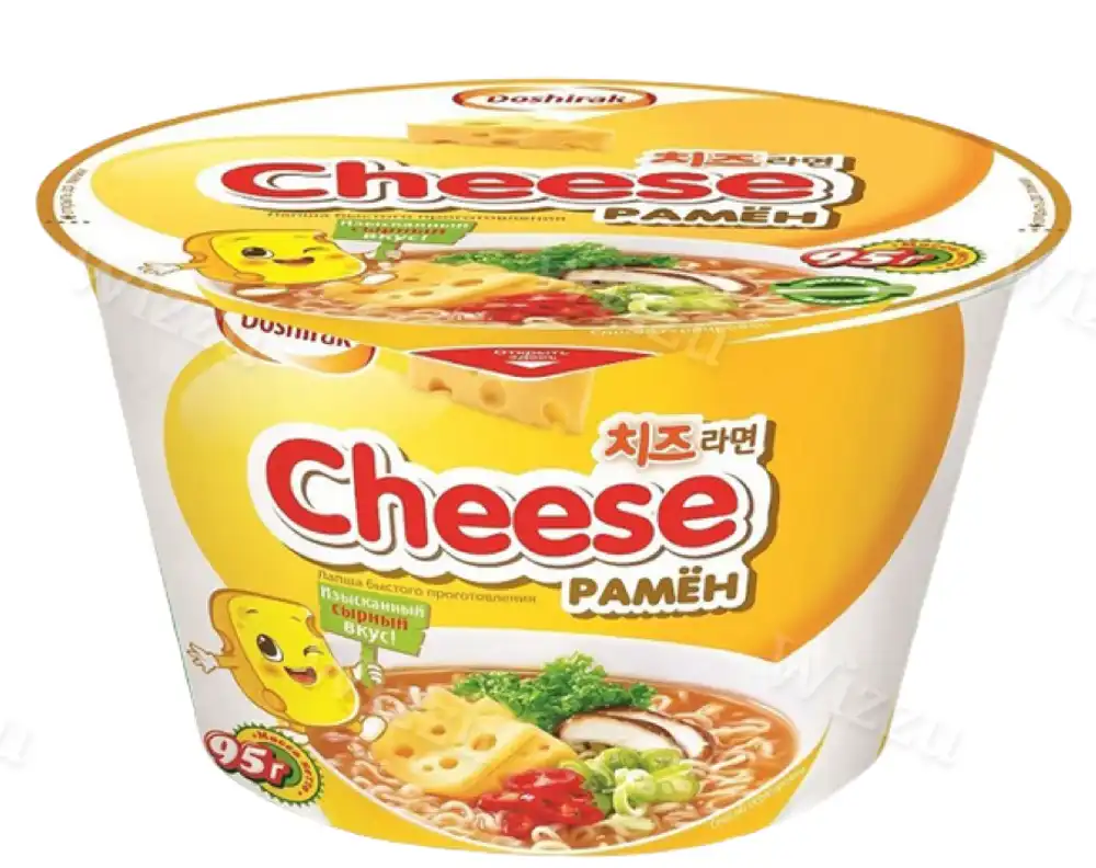 Лапша б/п Доширак Cheese рамен с сыром 95г, шт