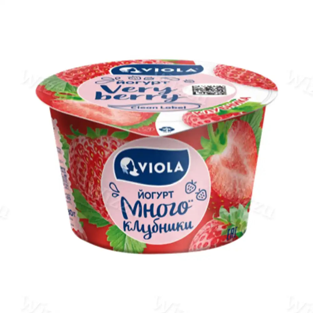 Йогурт Very Berry со вкусом Клубники 2,6% 180г