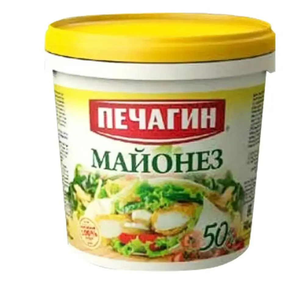 Майонез "Печагин" Провансаль ведро 50% 920мл