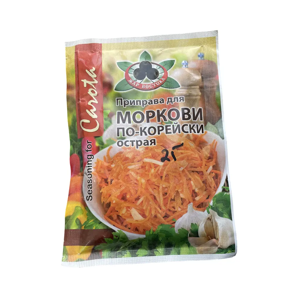 Жар Востока Приправа  для моркови по корейски острая 30г