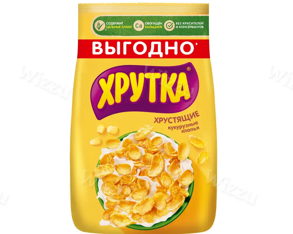 Готовый завтрак Нестле Хрутка Кукурузные хлопья 700г, шт