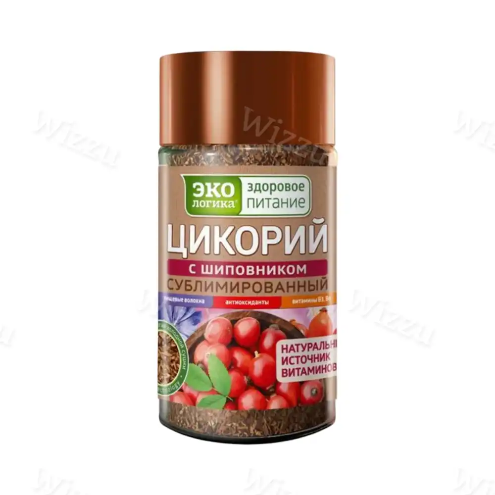Цикорий ЭКО логика с Шиповником ст.банка 85гр