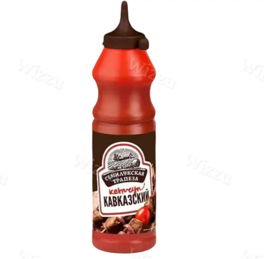 Кетчуп "Семилукская трапеза" Кавказский 450 г 10шт