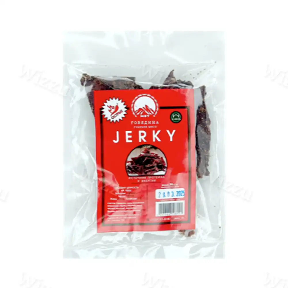 Сушеное мясо JERKY Острое 30гр