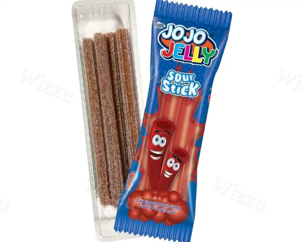 Кислые трубочки кола жевательные мармелад блок 24