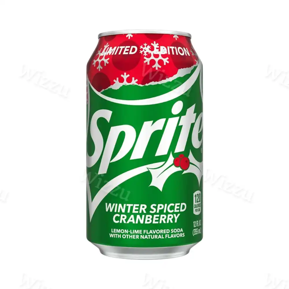 Напиток Sprite "Winter Spiced" жб 355мл