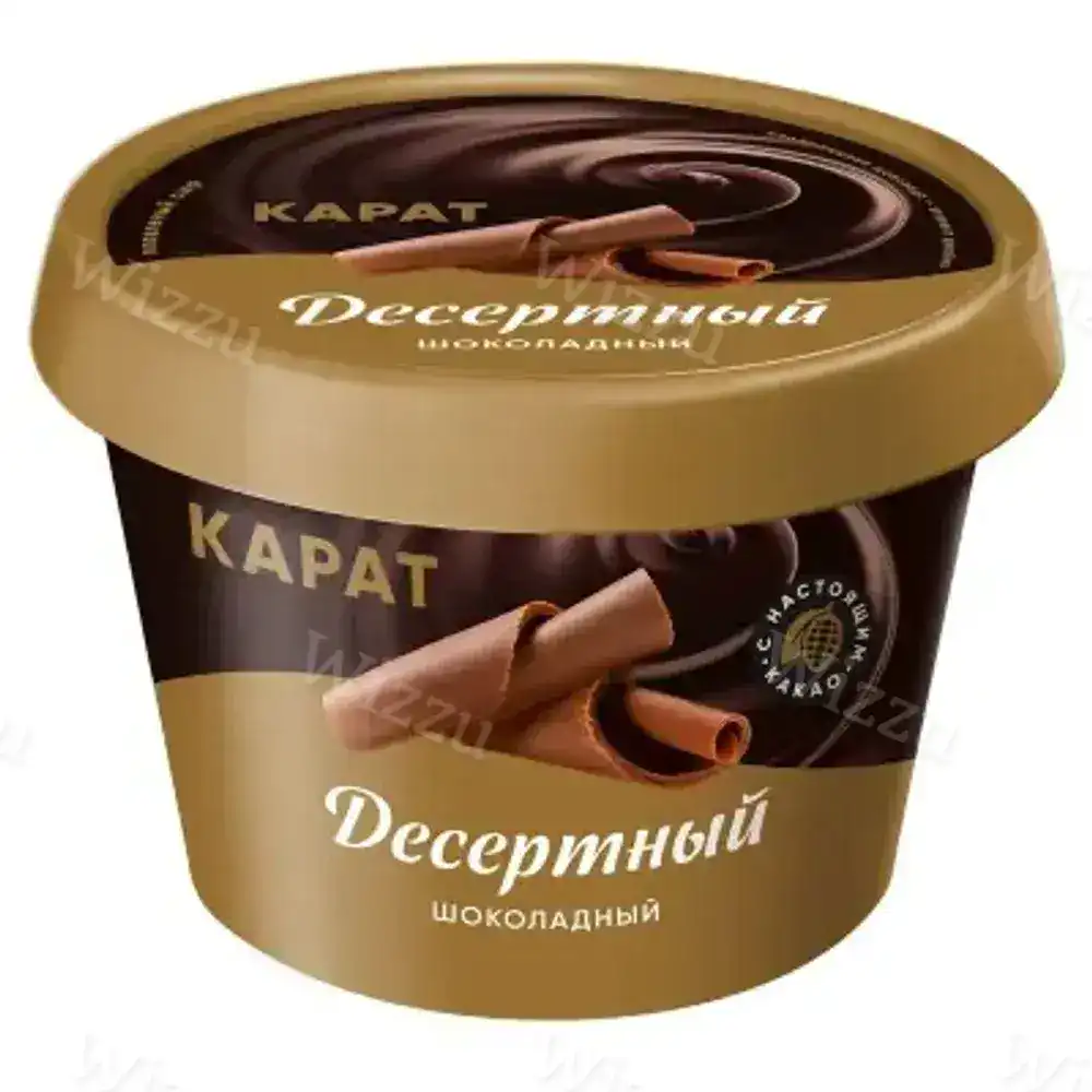 Сыр плавленый Карат Шоколадный десертный 30% 230г, шт