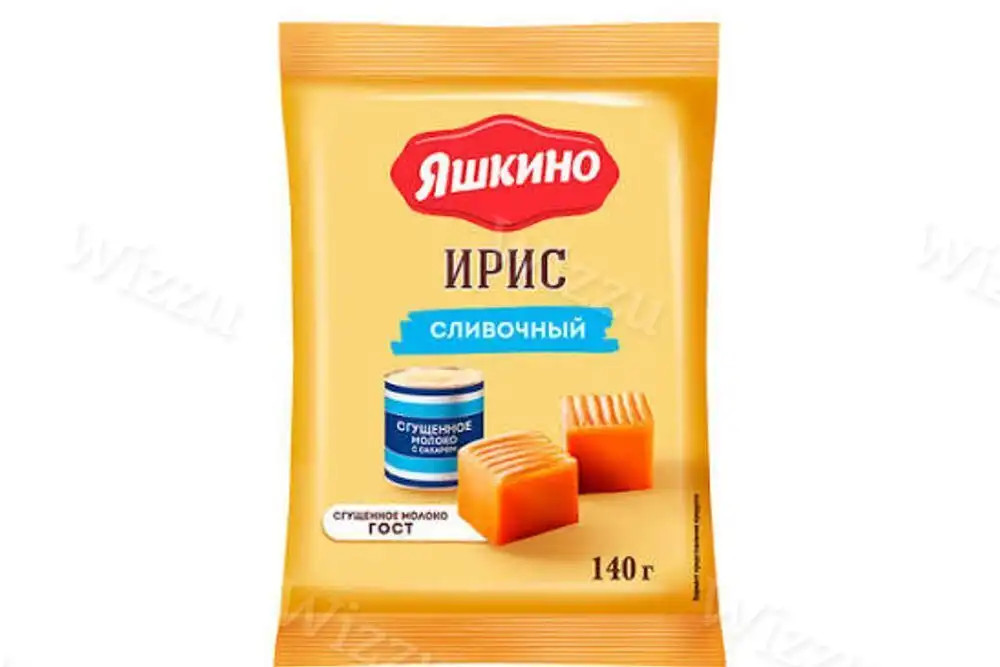Ирис Яшкино сливочный 140г, шт