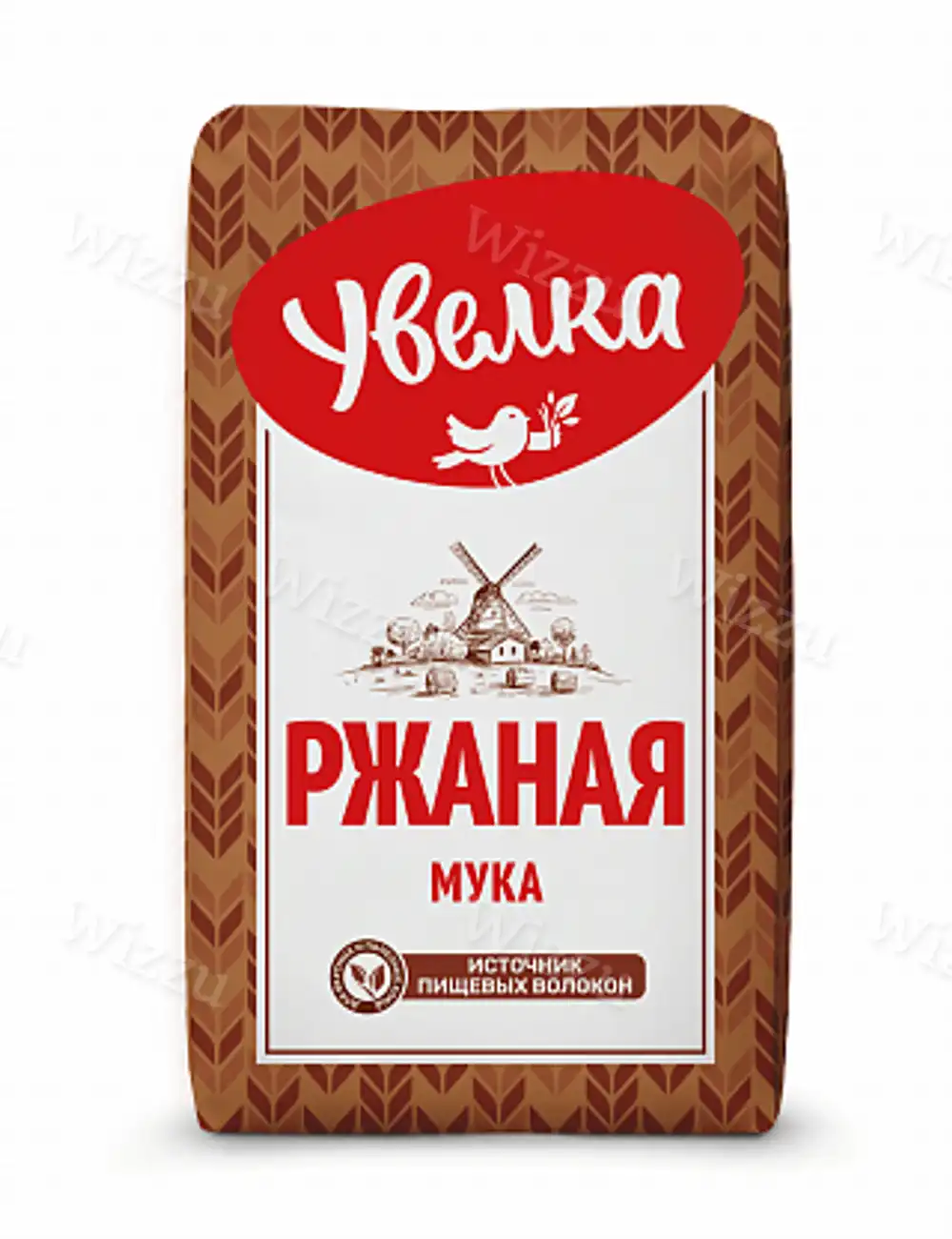 Мука Увелка ржаная обдирная 2кг