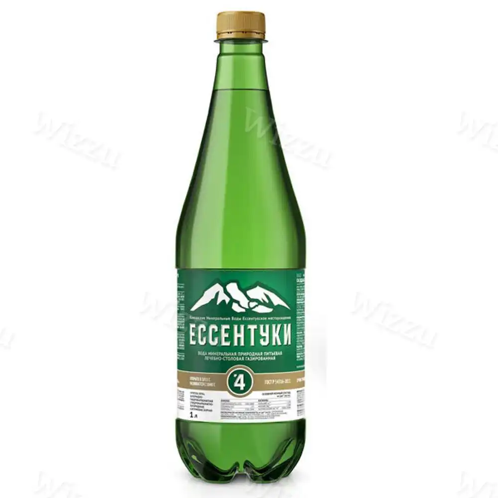 Вода мин Ессентуки №4 пл/б 1л Тэсти, шт